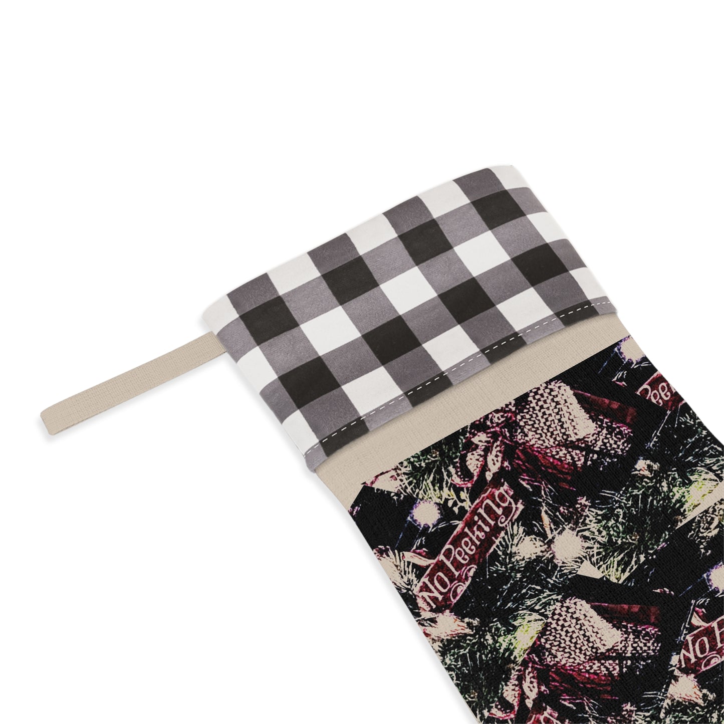 Rustic Christmas Stocking