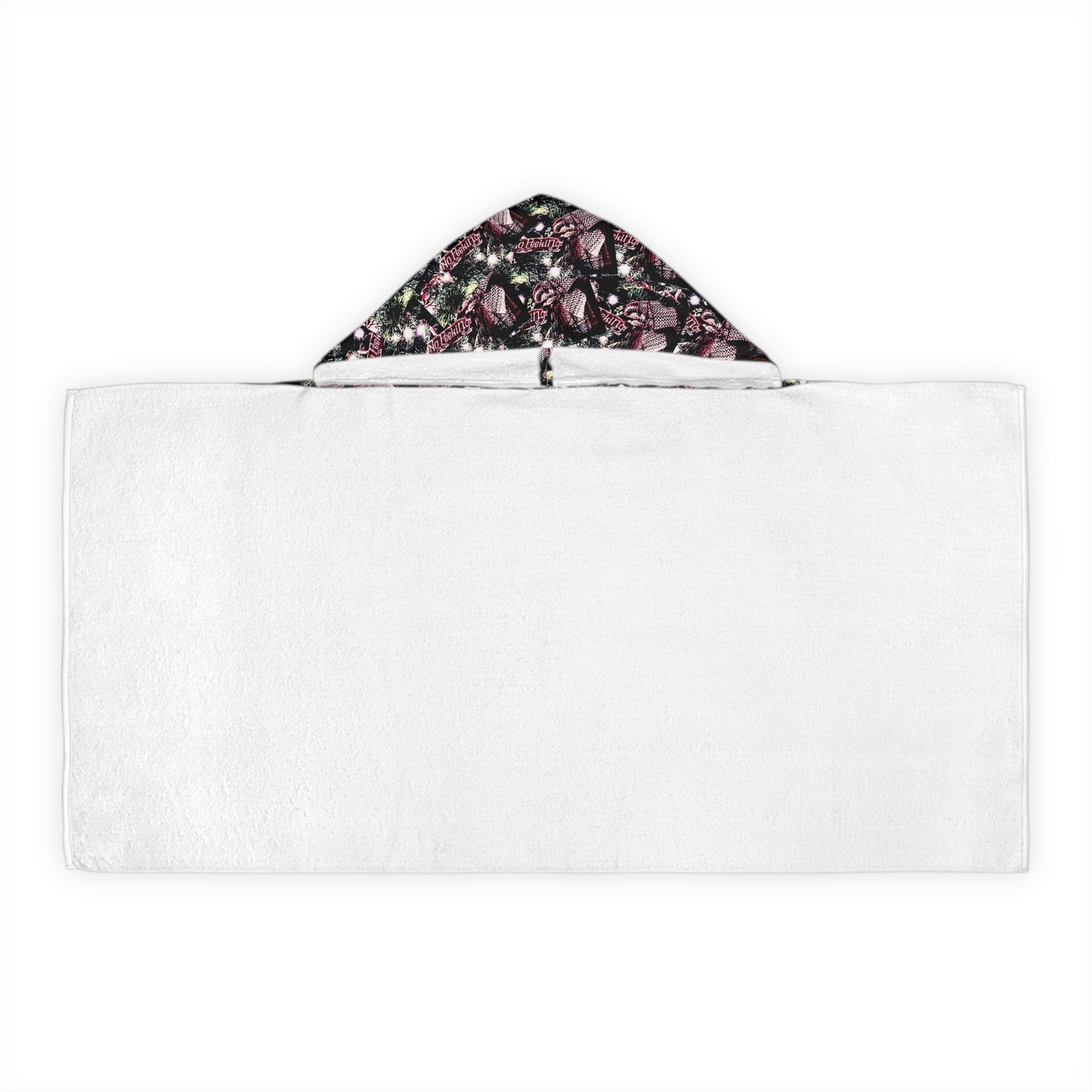 Christmas Youth Hooded Towel - Custom Rustic Farmhouse Design