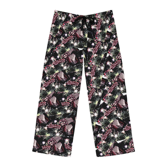 Cozy Men's Pajama Pants with Abstract Print - Perfect for Relaxation and Sleep