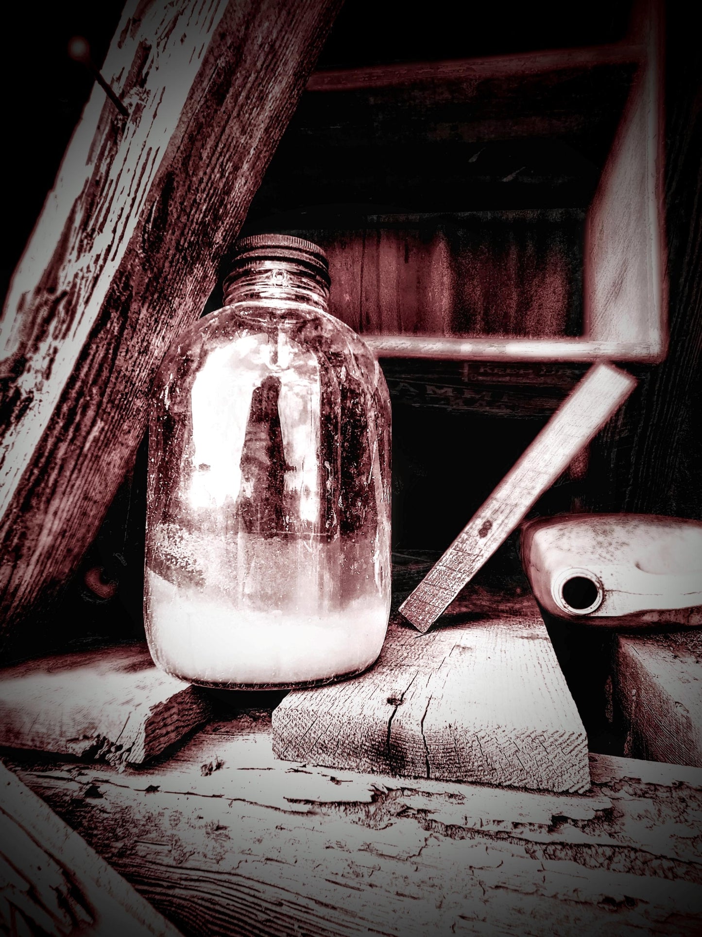 Frozen in time on a family farm in the North Carolina countryside.