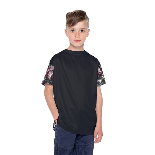 Kids Jersey T-shirt - Custom No Peeking Christmas Design