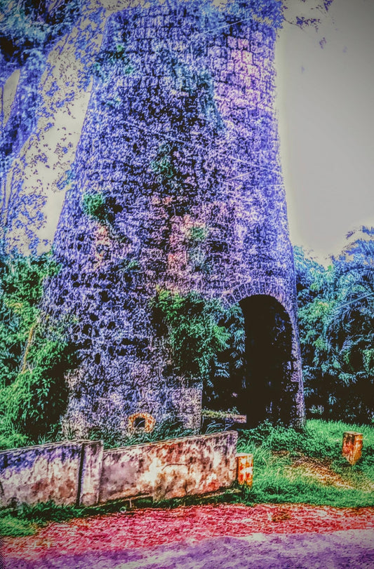 Beautiful " Old Sugar Cane Mill" in stunning Barbados.
